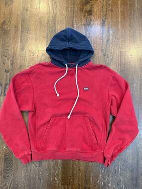 Kith Williams III Hoodie Contrast Chili Pepper Red/Navy